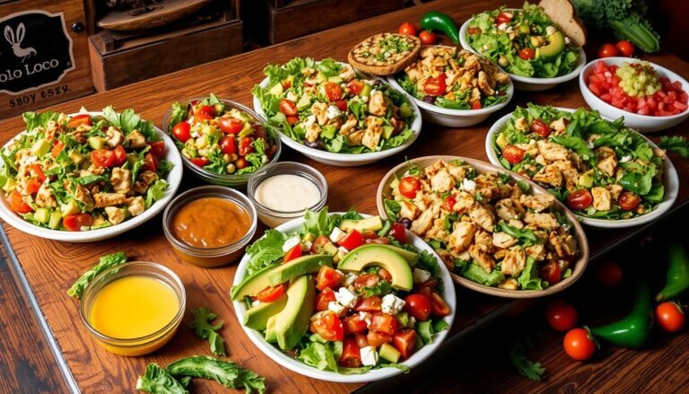 Fresh El Pollo Loco Salads Menu Options
