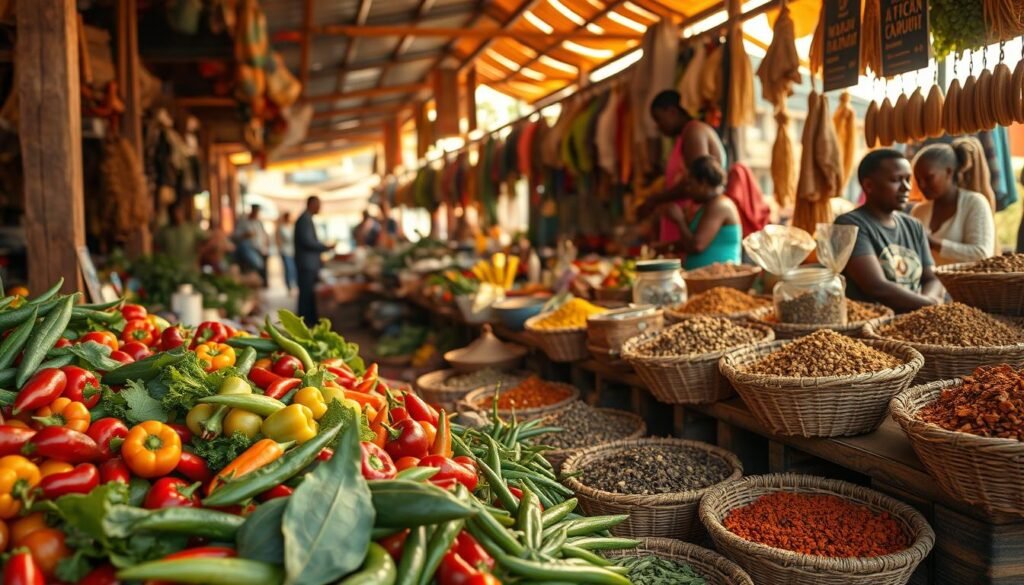 African Market Ingredients