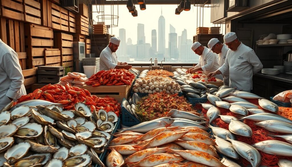NYC seafood cuisine diversity