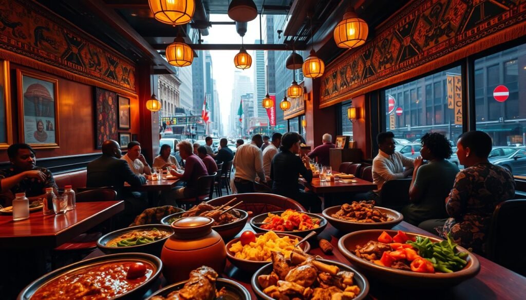 african restaurant new york