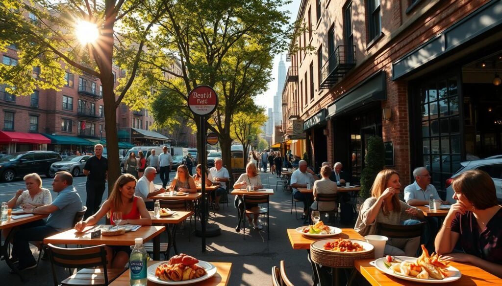 casual seafood spots in NYC