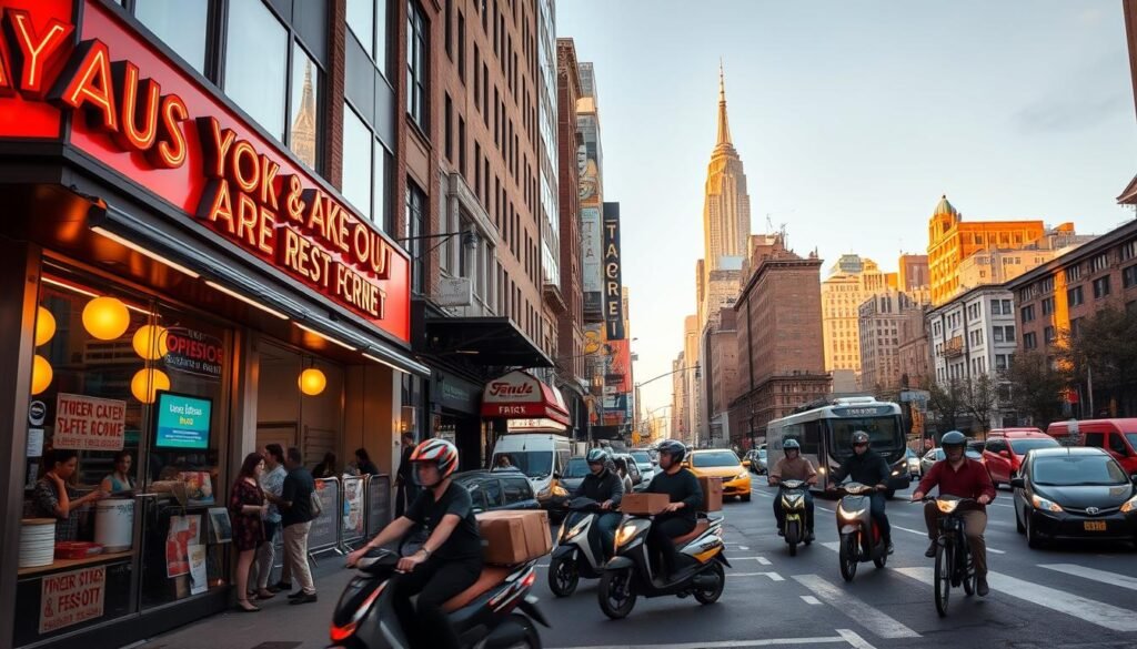 fast takeout service in New York