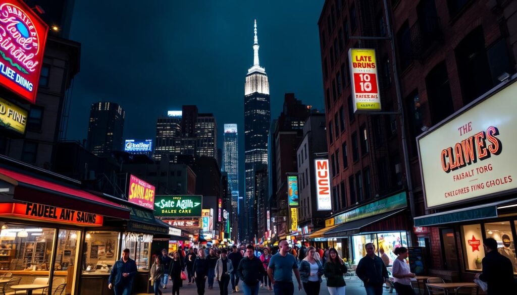 late-night dining options NYC