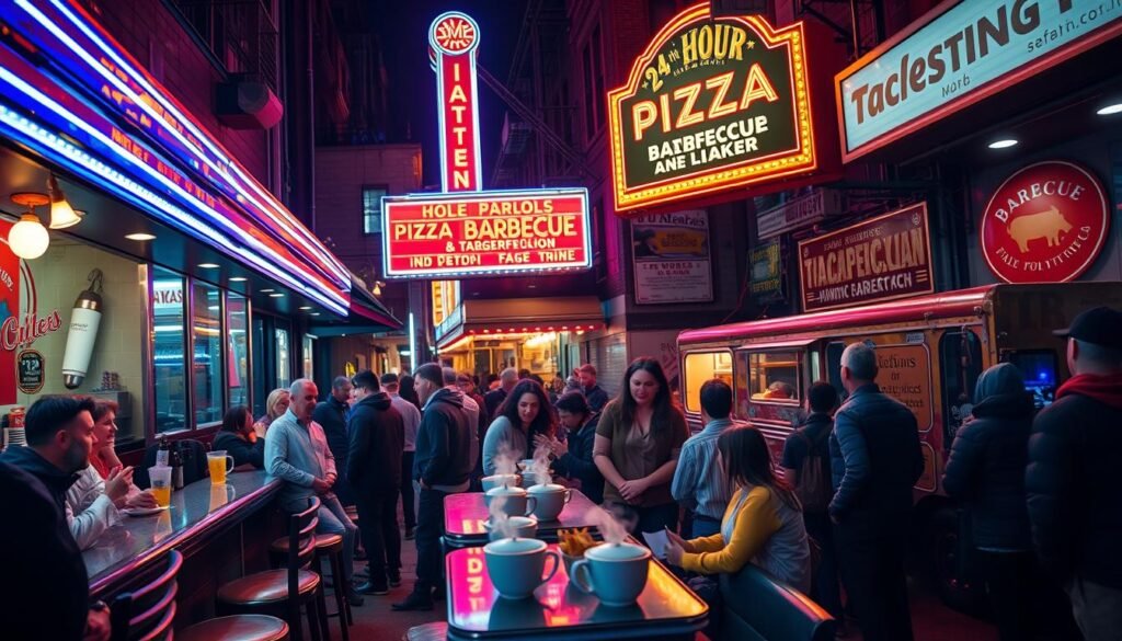 late-night food joints in NYC