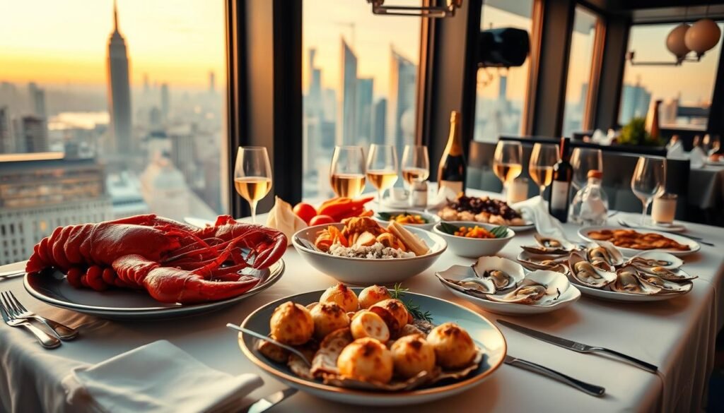 seafood dining experience NYC