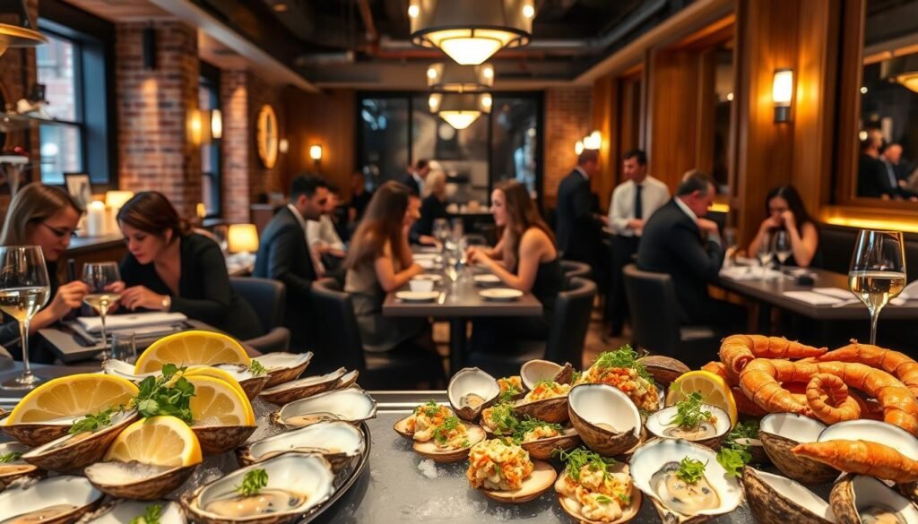 seafood dining experience NYC