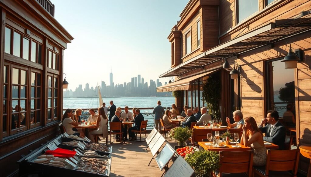top seafood spots in New York City