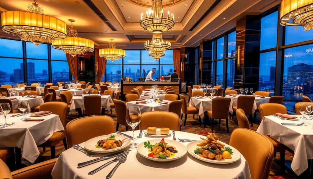 upscale halal dining